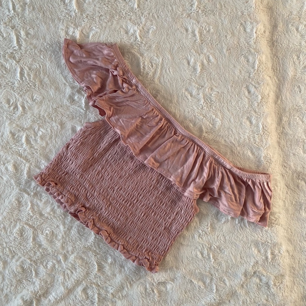 Smocked Crop Top